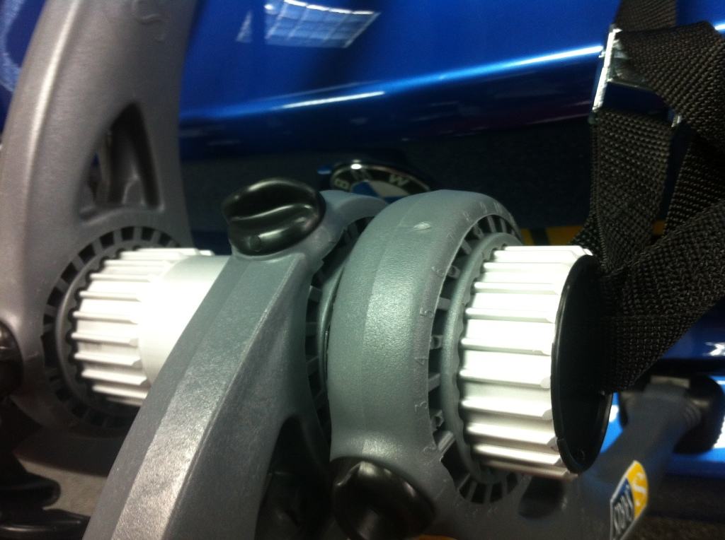BMW 1 Series Coupe Bike Rack Spine details