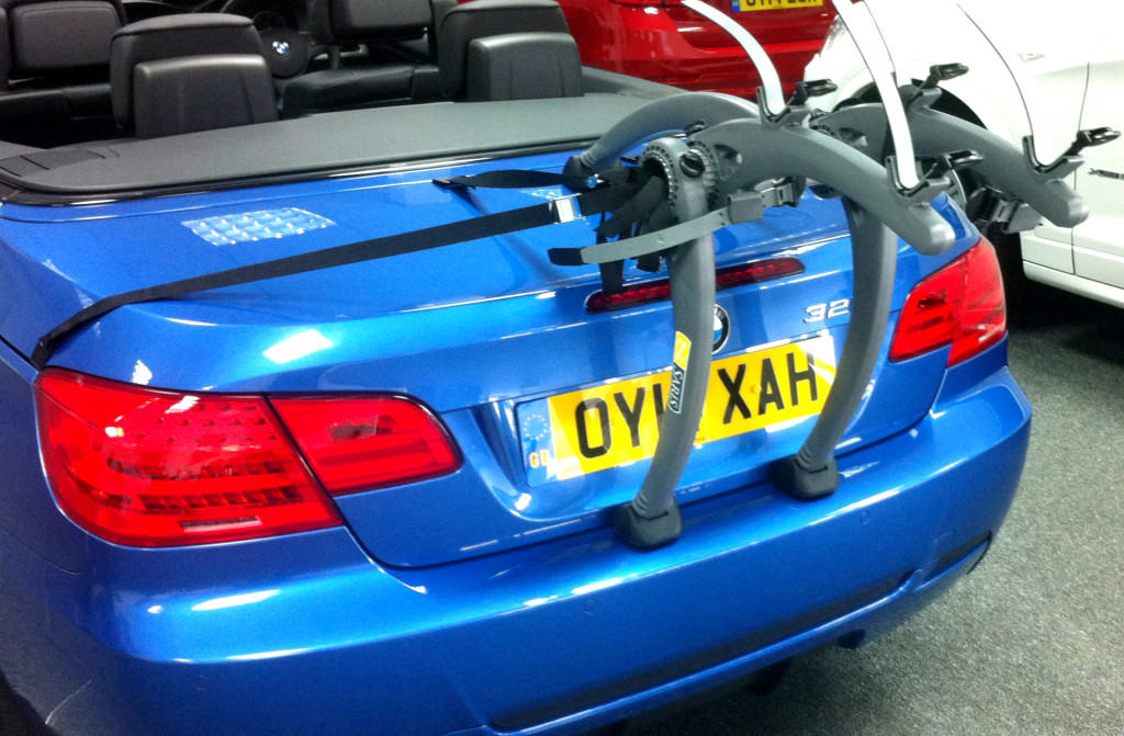 Nissan 350z convertible bike rack #10