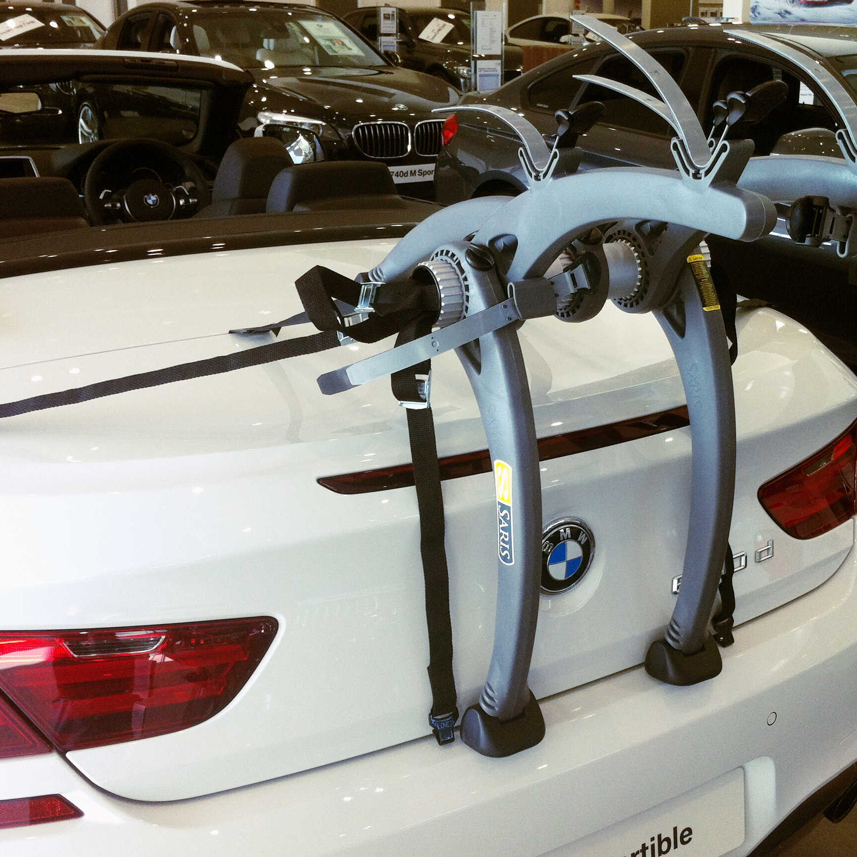 Bmw 4 series convertible bike rack hot sale