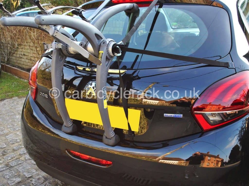 Peugeot 207 Bike Rack - Modern Arc Based Design 2 or 3 Bikes