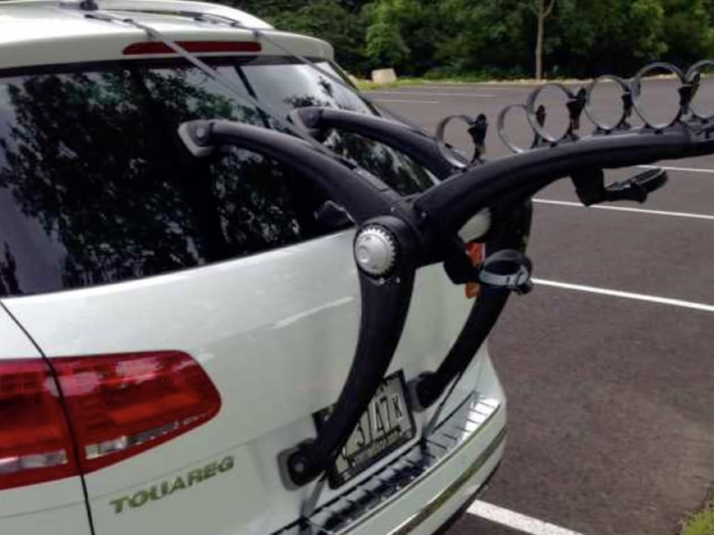 Volkswagen bike store rack