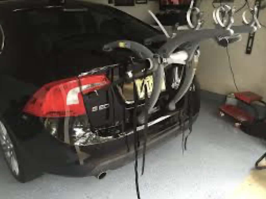Volvo S60 Bike Rack Modern Arc Based Design For 2 or 3 Bikes